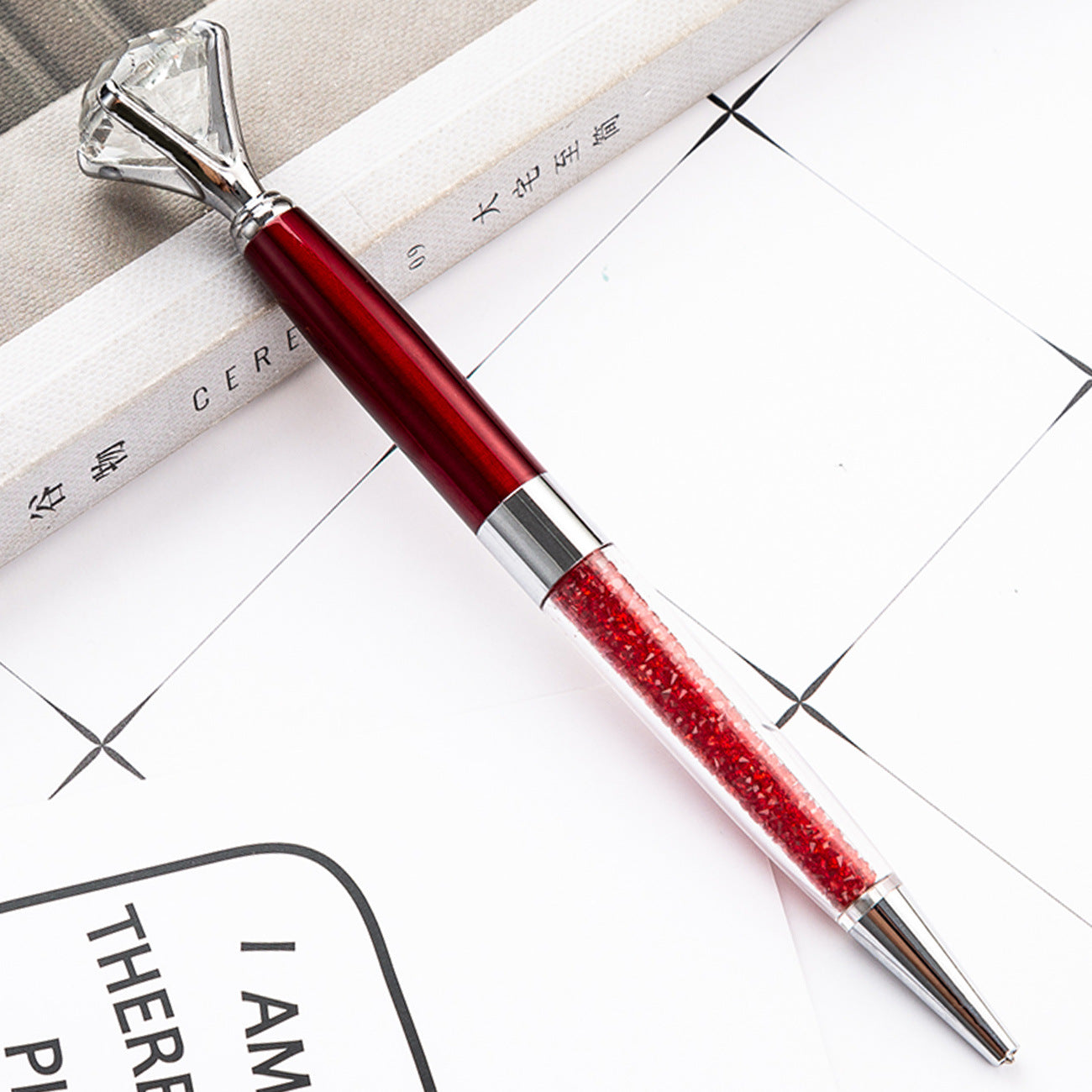 Mystery Gift – Crystal Advertising Pen | Exclusive Boutique Gift