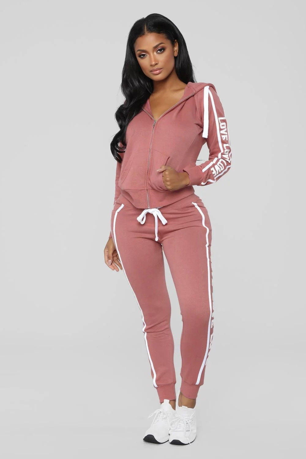 Women's Knit Sports & Leisure Two-Piece Suit | Casual Comfort Set