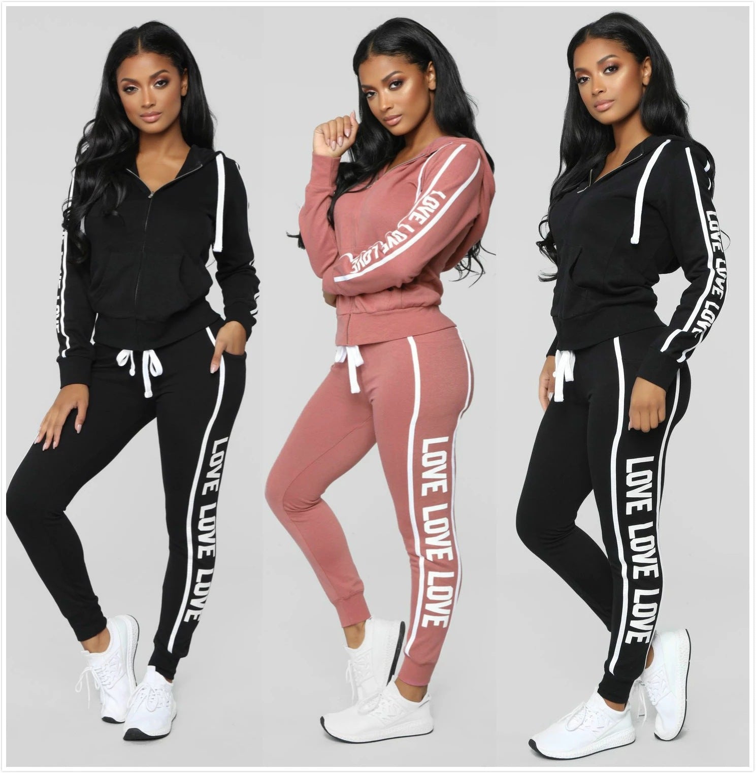 Women's Knit Sports & Leisure Two-Piece Suit | Casual Comfort Set