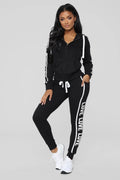 Women's Knit Sports & Leisure Two-Piece Suit | Casual Comfort Set