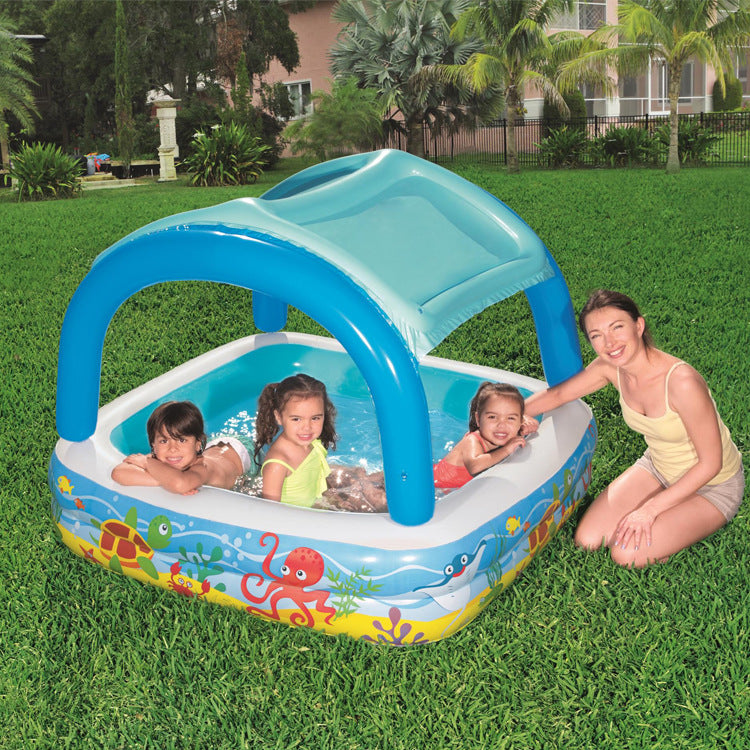 Sunshade Family Paddling Pool