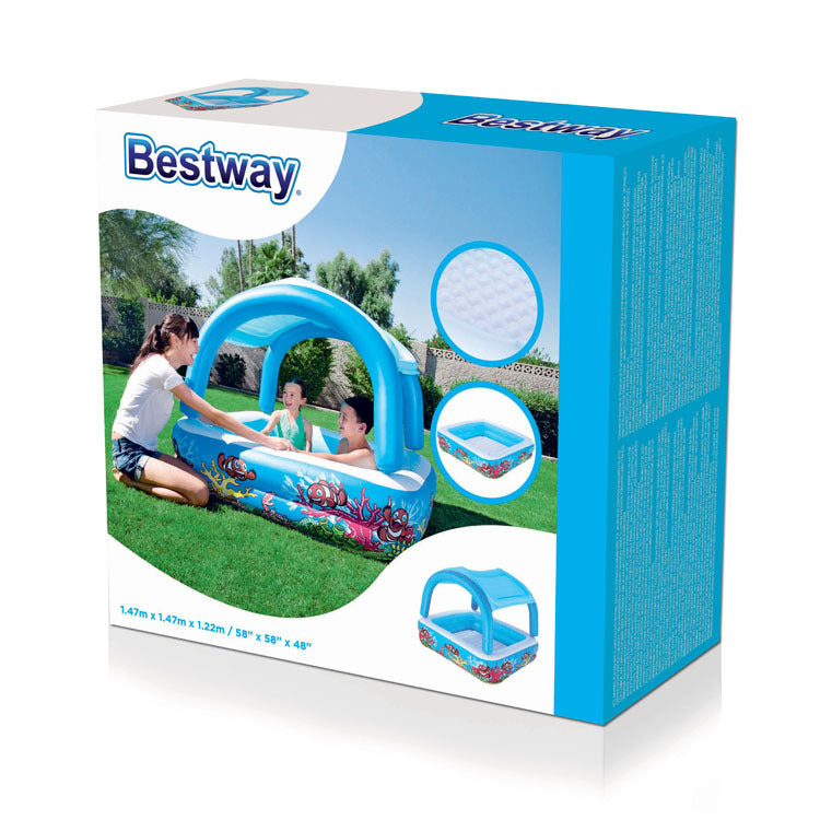 Sunshade Family Paddling Pool