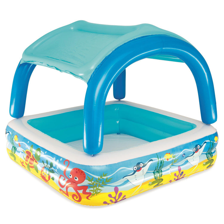 Sunshade Family Paddling Pool