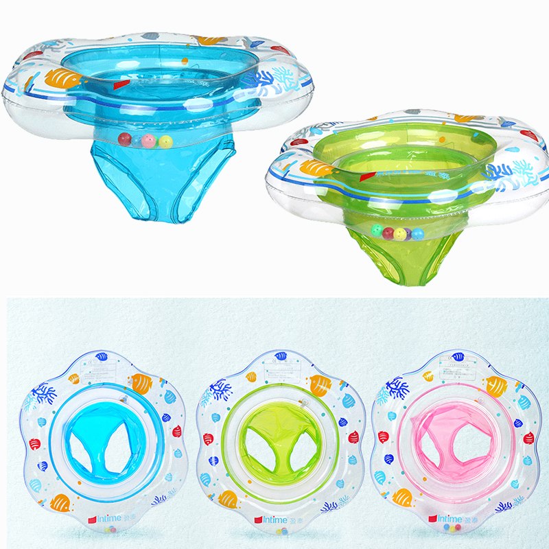 Baby Inflatable Float Boat Swim Seat — Fish Print