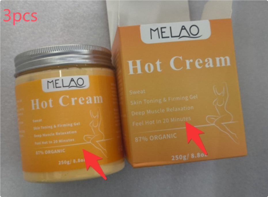 Hot Sensation Slimming & Anti-Cellulite Body Cream | Aloe Ginger Grapefruit Formula