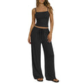 Spring-Summer Women's Vest & Camisole Set | Soft Milk Silk Two-Piece
