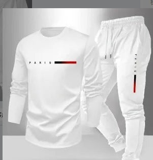 Men's Fashion Trend Long-Sleeve Pants Set | Modern Casual Outfit