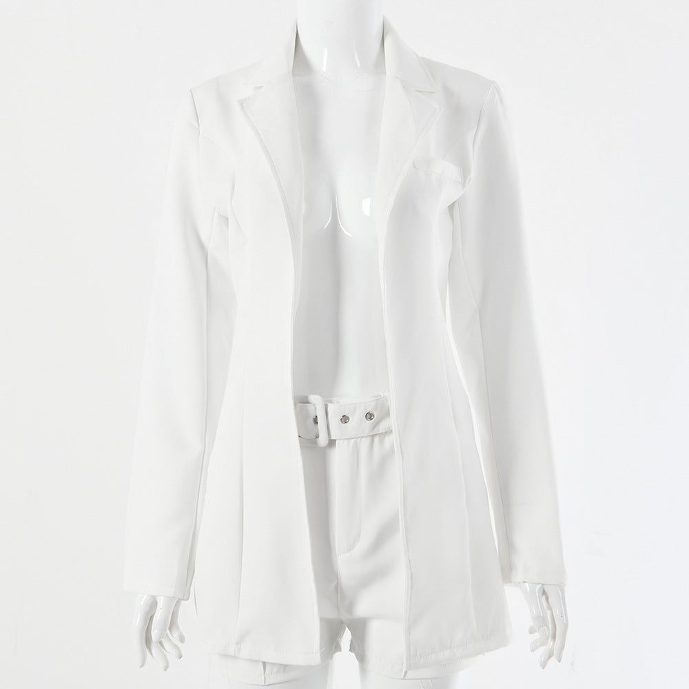 Women's Relaxed Fit Two-Piece Suit Set | Polished Everyday Style