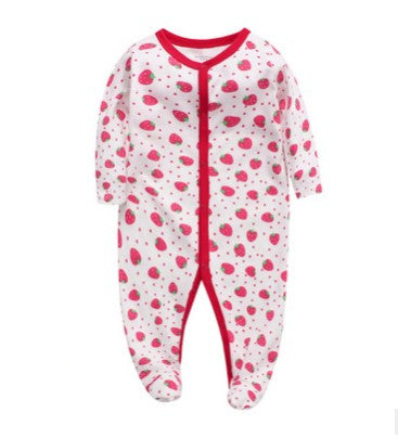 Printed Baby Onesie Romper | Newborn Jumpsuit 3M–12M