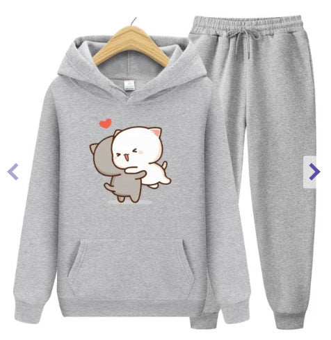 Women's Drop-Shoulder Sweatsuit Set | Cozy Loungewear