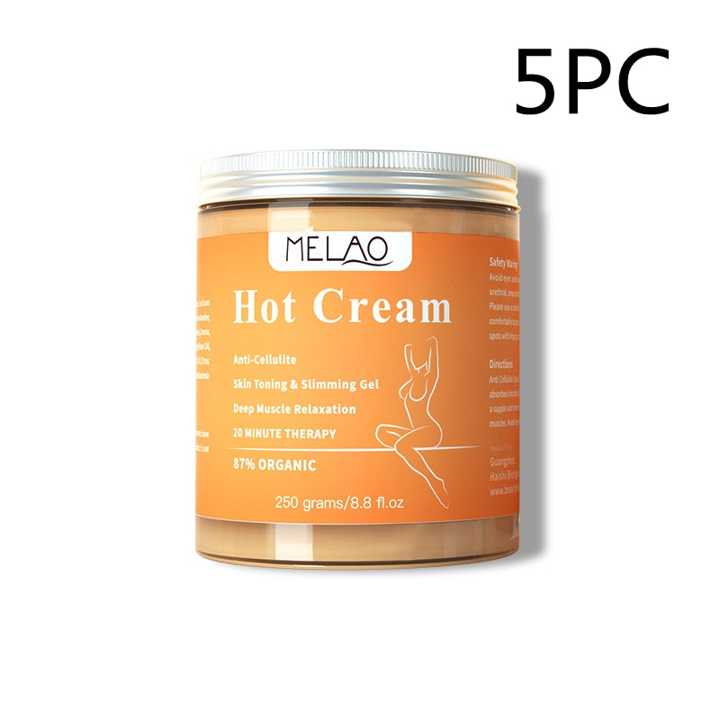 Hot Sensation Slimming & Anti-Cellulite Body Cream | Aloe Ginger Grapefruit Formula