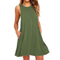 Everyday Soft Knit Pocket T?Shirt Dress