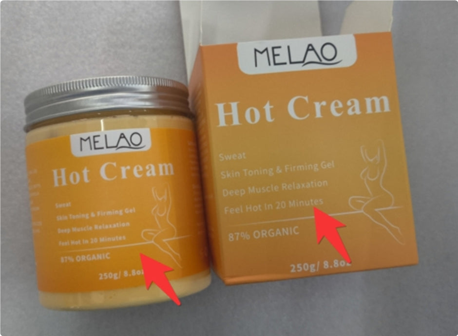 Hot Sensation Slimming & Anti-Cellulite Body Cream | Aloe Ginger Grapefruit Formula