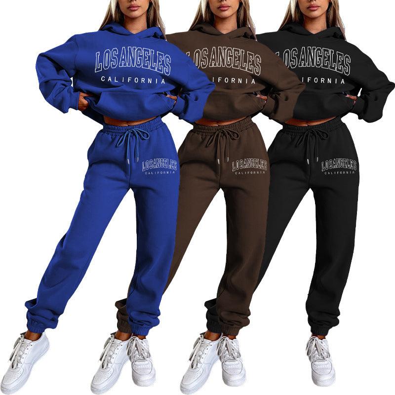 Women's Drop-Shoulder Sweatsuit Set | Cozy Loungewear