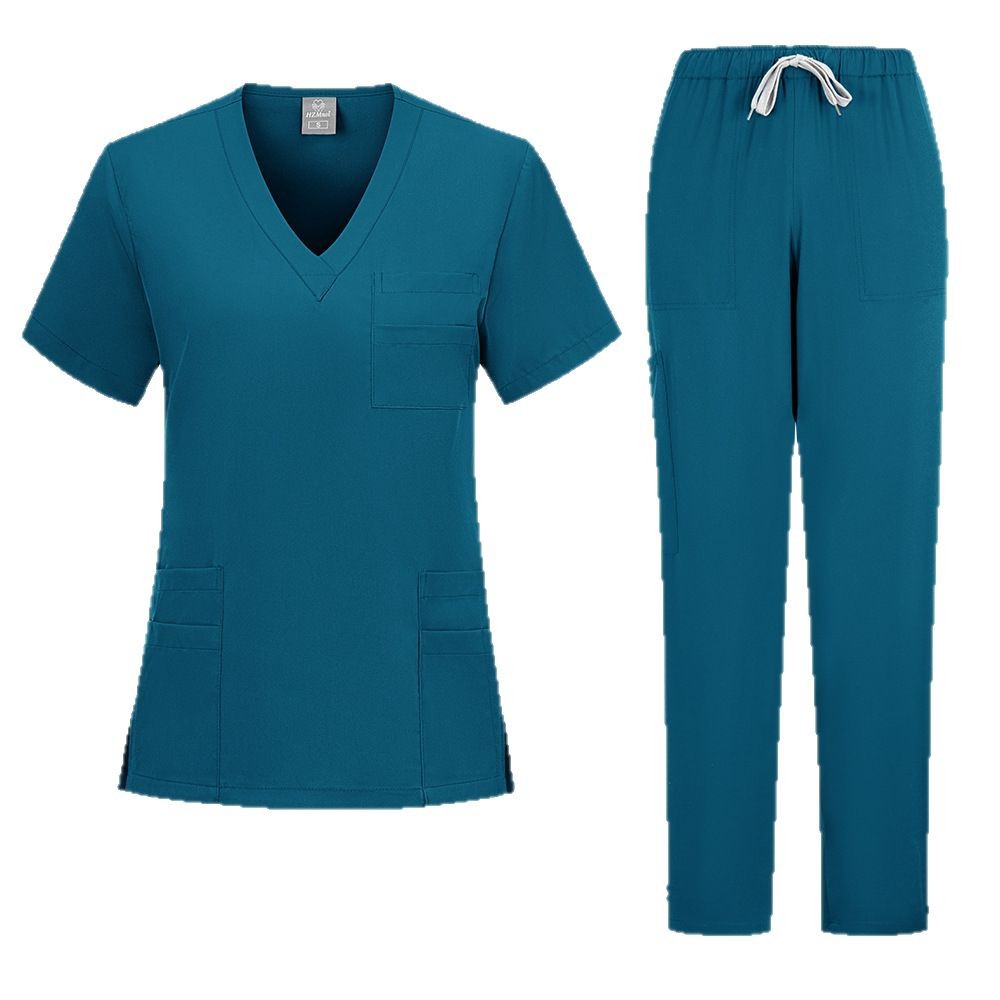 Unisex Medical Scrubs Set | Matte Professional Uniform for Doctors & Nurses