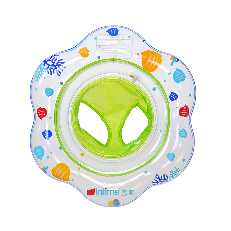 Baby Inflatable Float Boat Swim Seat — Fish Print