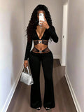 High-Waist Flare Pants | Tummy Control & Butt-Lifting