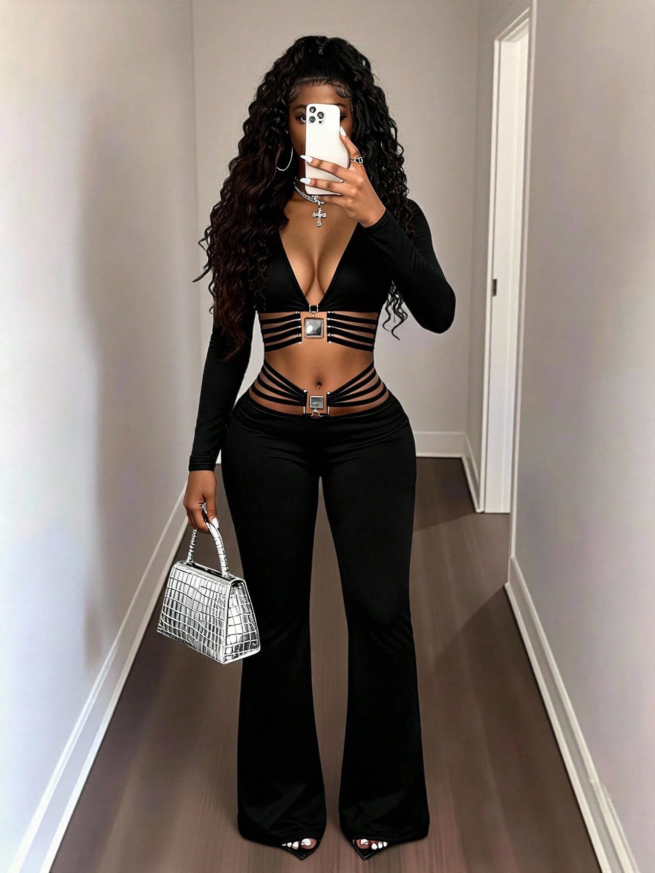 High-Waist Flare Pants | Tummy Control & Butt-Lifting