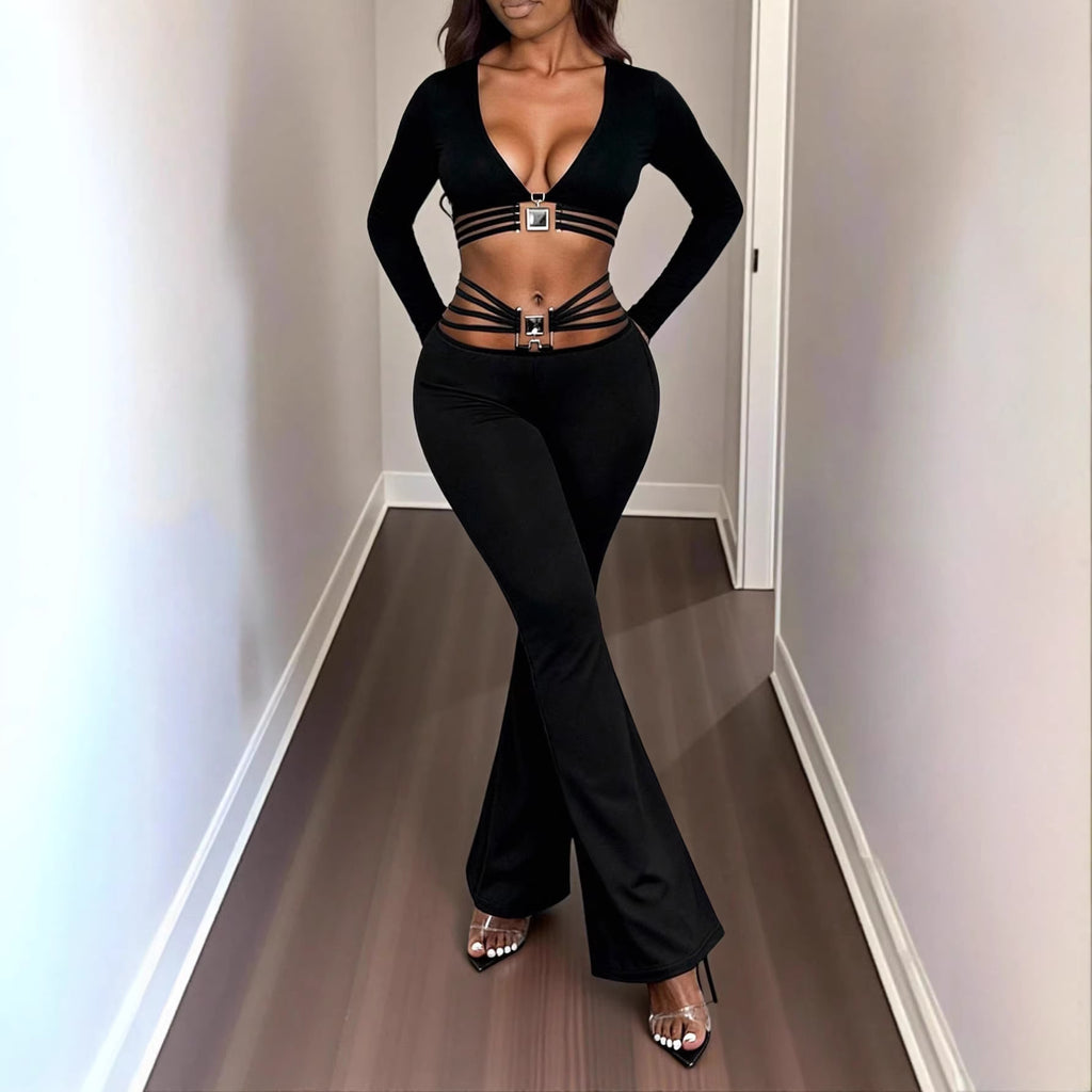 High-Waist Flare Pants | Tummy Control & Butt-Lifting