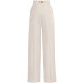 High-Waisted Slimming Drapey Trousers | Women's Versatile Professional Pants