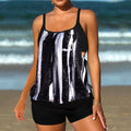 Printed Two-Piece Swimsuit Set | Women's Beach Swimwear
