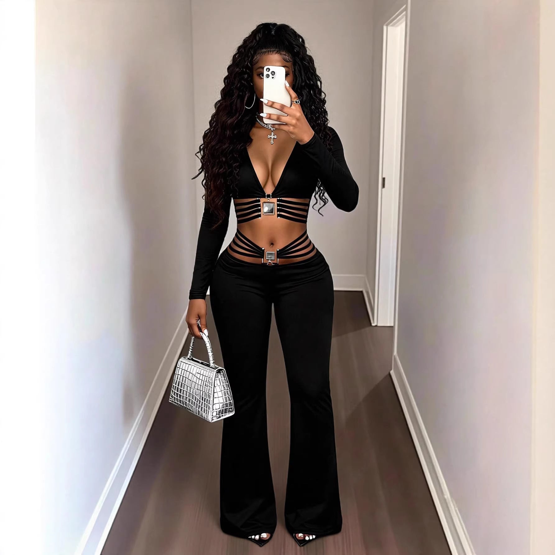 High-Waist Flare Pants | Tummy Control & Butt-Lifting