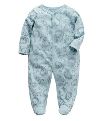 Printed Baby Onesie Romper | Newborn Jumpsuit 3M–12M