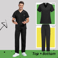 Unisex Medical Scrubs Set | Matte Professional Uniform for Doctors & Nurses