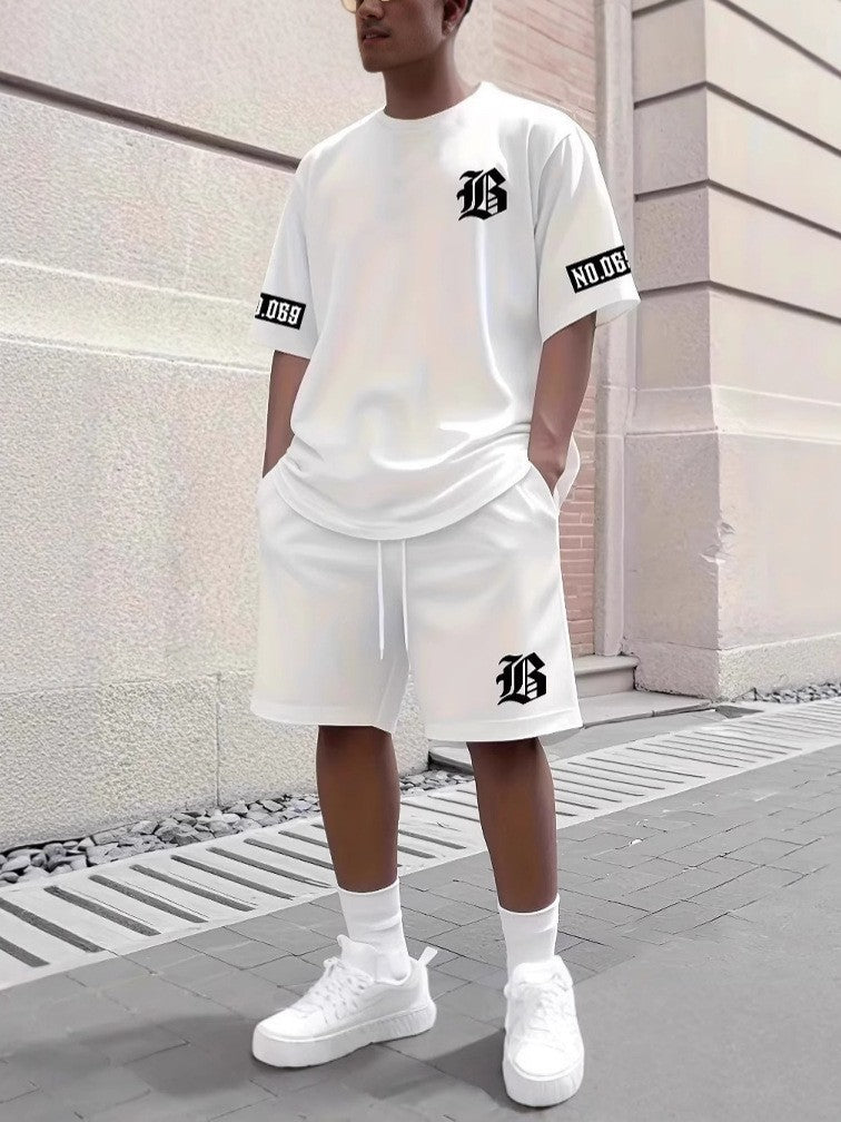 Men's Casual Sport Short-Sleeve Set | Lightweight Summer Outfit
