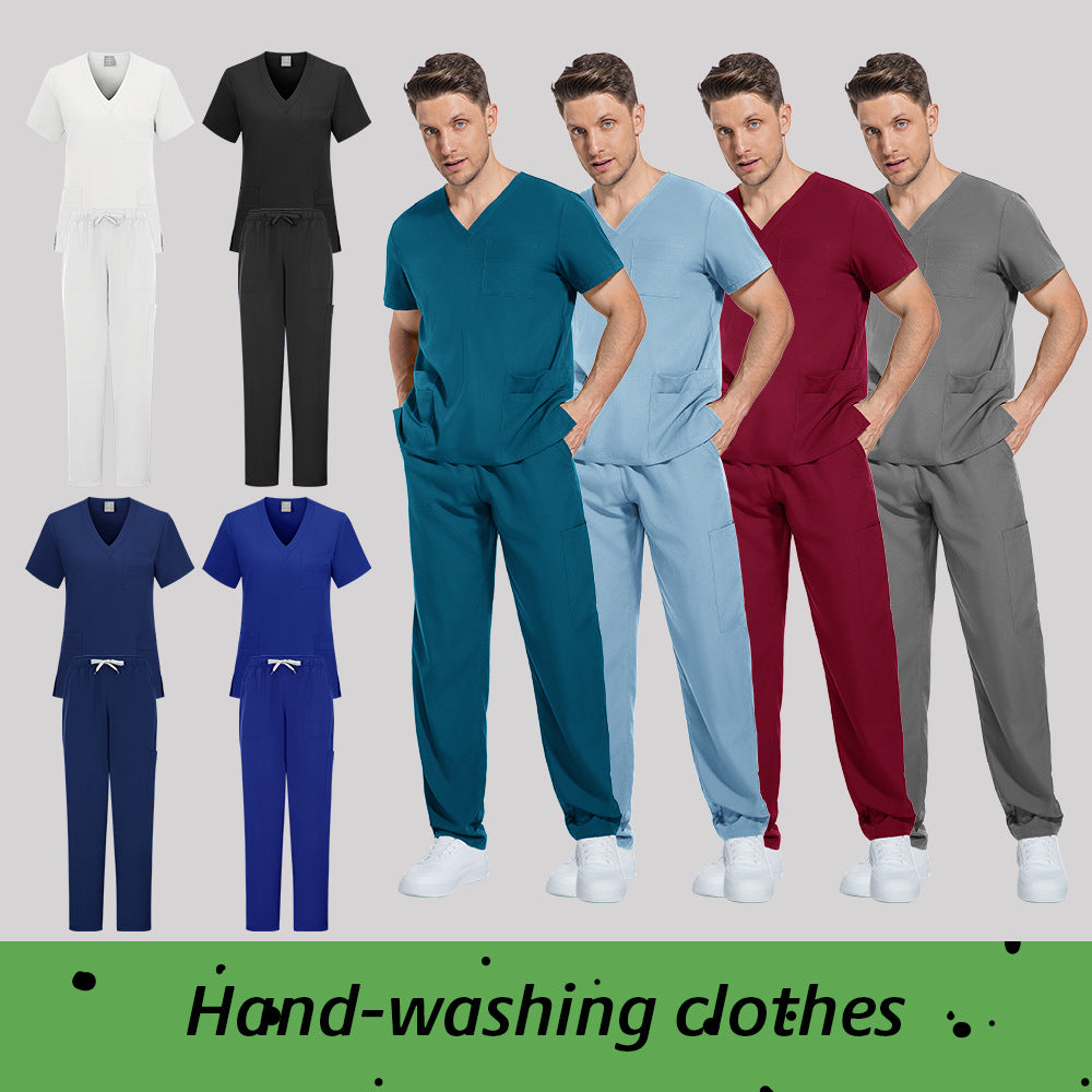 Unisex Medical Scrubs Set | Matte Professional Uniform for Doctors & Nurses
