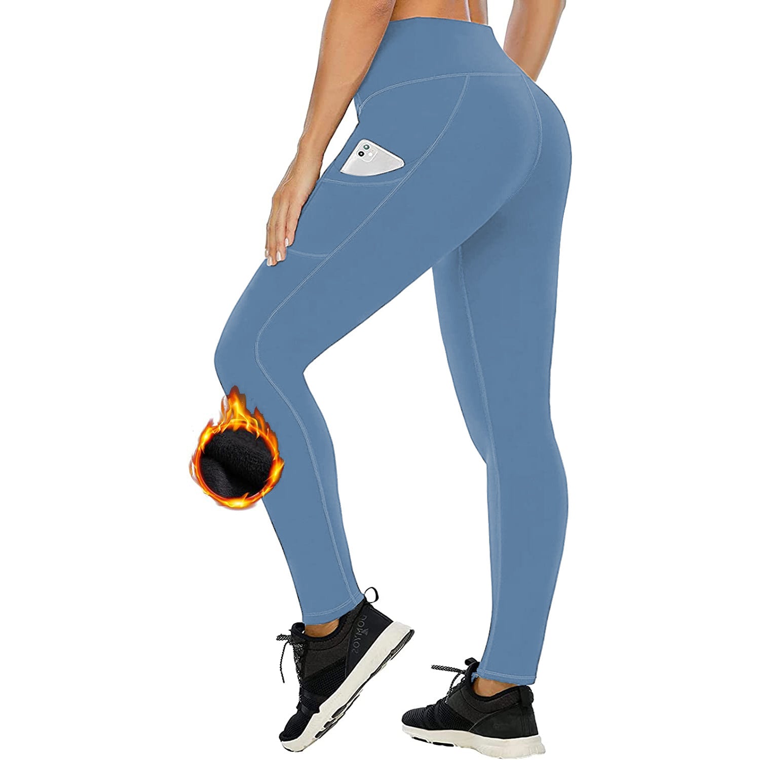 Women's Thermal Velvet Leggings | High-Waist Hip-Lifting Yoga Pants