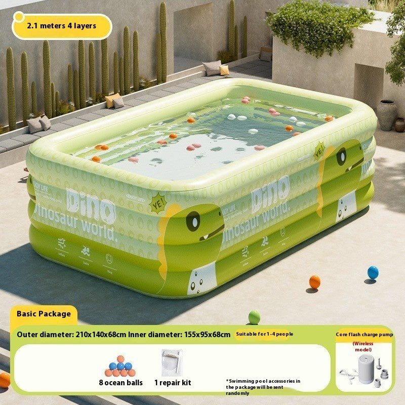 Household Outdoor Large Inflatable Pool