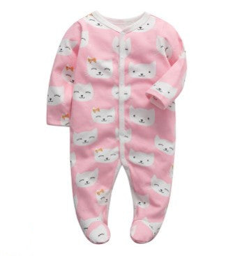 Printed Baby Onesie Romper | Newborn Jumpsuit 3M–12M