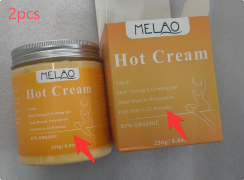 Hot Sensation Slimming & Anti-Cellulite Body Cream | Aloe Ginger Grapefruit Formula