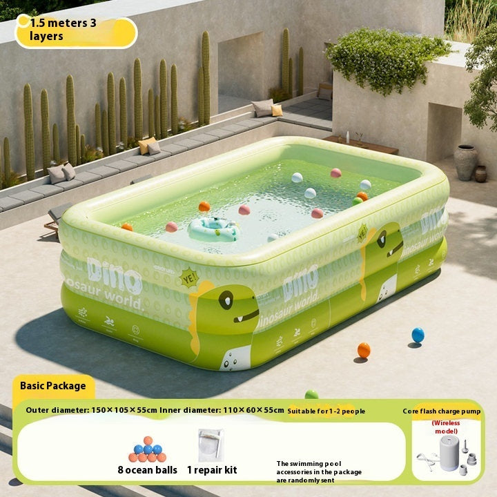 Household Outdoor Large Inflatable Pool
