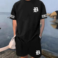 Men's Casual Sport Short-Sleeve Set | Lightweight Summer Outfit